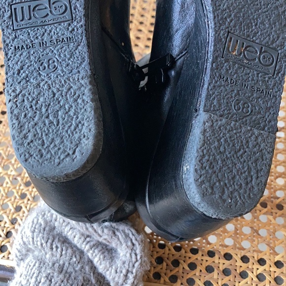 Eric Michael Lena Leather Ankle Booties - Picture 8 of 9